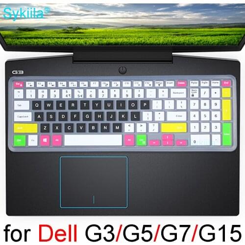 Keyboard Cover for Dell G3 G5 Gaming G7 15 17 G15 SE Pro Laptop 5510 5511 5515 17.3 15.6 Protector Skin Case TPU 2019 2020 2021
