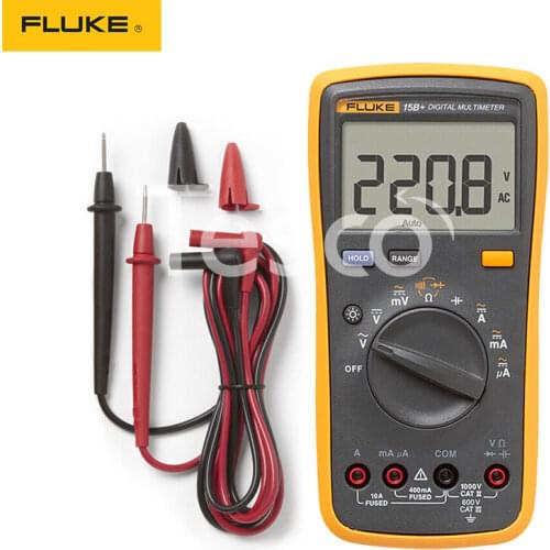 Fluke Fluke Digital Multimeter 15B+17B+12E+101 High-precision Automatic Electrician Meter Universal Meter