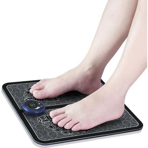 Electric EMS Intelligent Foot Massager Mat USB Rechargeable Massageador Pes Muscular Health Care Relaxation Relieve Ache Pain