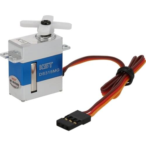 KST DS315MG 8.4V 4kg Metal Gear Mini Digital Servo Motor for Drone UAV Helicopter Airplane RC Models