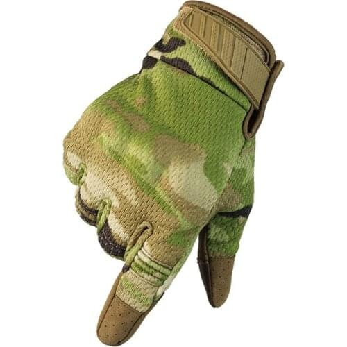 Motorcycle Gloves Summer Breathable Tactical- Full Finger Gloves Touchscreen Motorbike Riding Cycling Biker Outdoor