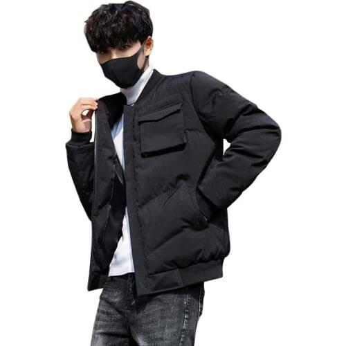 Bormandick Winter Jacket Men Thick Hooded Fur Collar Parka Men Coats Casual Padded Mens Jackets Male Clothing KXP18-H33 55(1)
