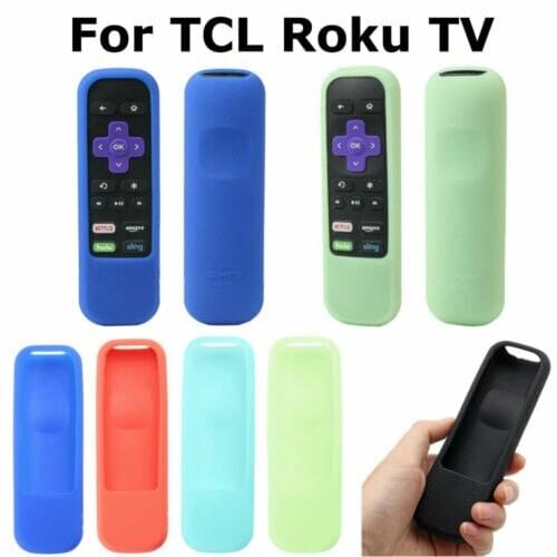 Soft Silicone Remote Control Cover Case For TCL Roku TV IR Standard Remote Case Semi Pack Type 3C20