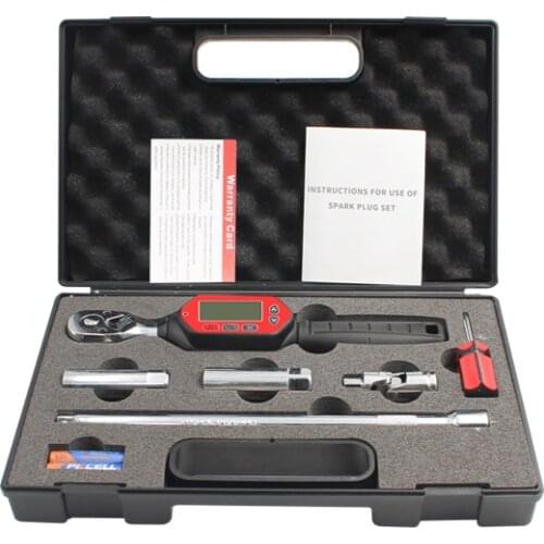 3/8 60N.M Mini Digital Electronic Torque Wrench Set Bike Repair Spanner Hand Tool