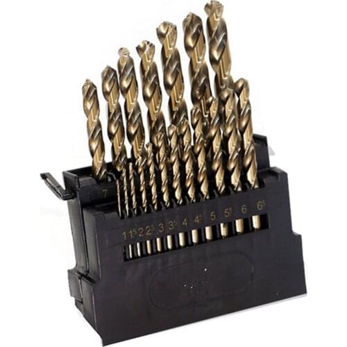 Drill Bit Set M42 HSS Contain 8% Metal Cobalt For Copper Iron Aluminum woodworking Stainless Steel Drilling Core Twist Drill Bit