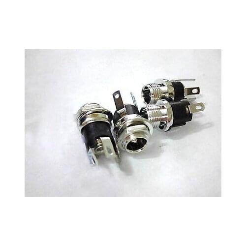 New 50pcs 2.1mm DC Power Jack Socket Panel-Mnt Connector