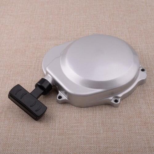 Silver Recoil Pull Starter Metal & Plastic Accessories Fit for JIANSHE 250CC ATV JS250 QUAD High Quality