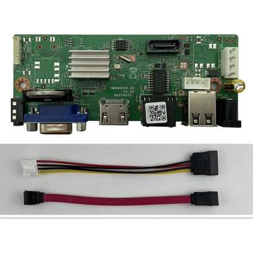 16CH*4K H.264/H.265 Network Digital Video Recorder NVR ONVIF P2P Cloud VMS XMEYE Support 1 SATA MAX 12T RTSP Surveillance