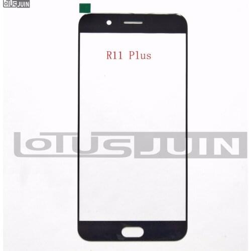 Outer LCD Front Screen Glass Lens Cover Replacement Parts for OPPO R11 Plus