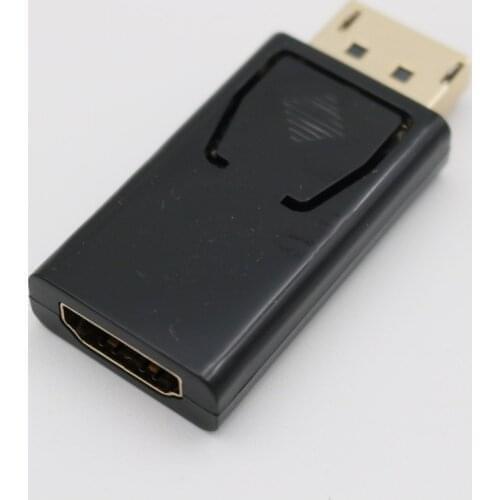 1pc Portable Display Port DP Male Plug To HDMI Female Jack Adaptor Converter Adapter Connector For 1080P HDTV PC