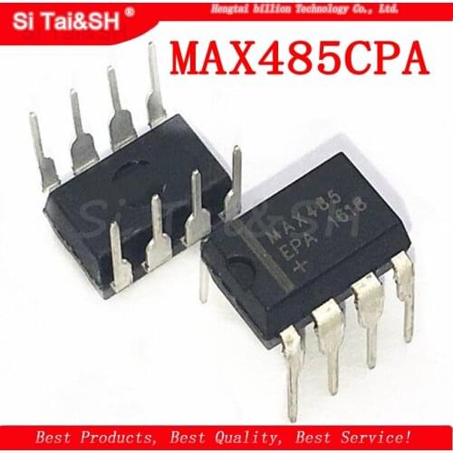 10PCS MAX485CPA DIP8 MAX485 DIP 485CPA DIP-8 new and original IC