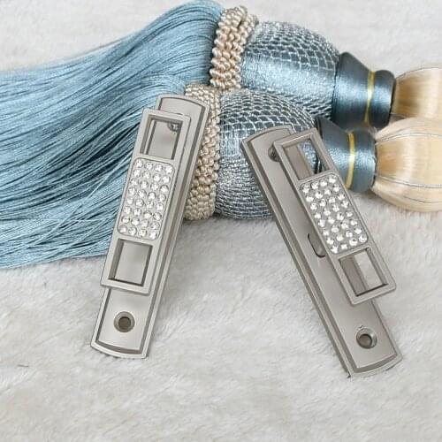 2pcs Home Kitchen Hooks Wall Key Holder Mount Metal Hook Clothes Towel Hat Coat Rack Window Drape Door Hanger Double Wall Hooks