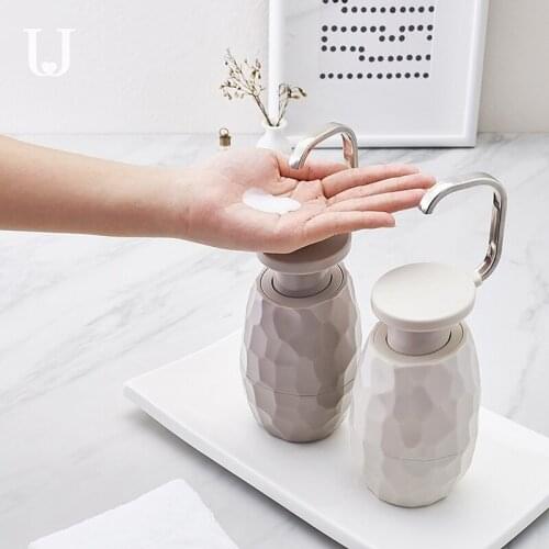 400ml Hygienic Single Handed Dispenser Soap Bottle High Quality Soap Bathroom Hand Sanitizer Shampoo Body Wash Lotion Bottle