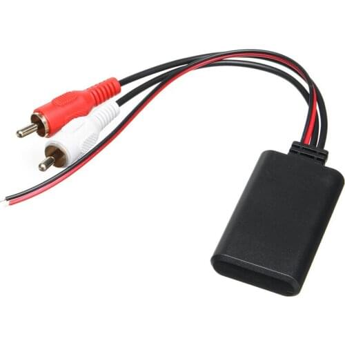 Universal Car bluetooth Wireless Connection Adapter For Stereo With 2 RCA AUX IN Music Audio Input Wireless Cable For Truck Auto