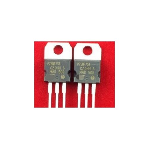 Free shipping 50PCS/LOT STP75NF75FP P75NF75 75NF75 TO-220 In Stock