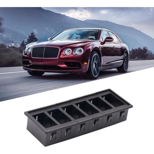 CS-429A5 Rocker Switch Clip 6-Gang Anti-retardant ABS Headlight Switch Holder Housing for Cars RVs