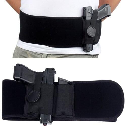 New style holster, outdoor tactical waistband, left and right hand guns, composite neoprene waist cover, invisible pocket waist