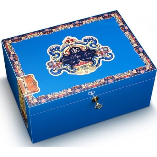 Cigar Box Piano Paint Large Capacity Cigar Humidity Box Mellow Cedar Humidity Box