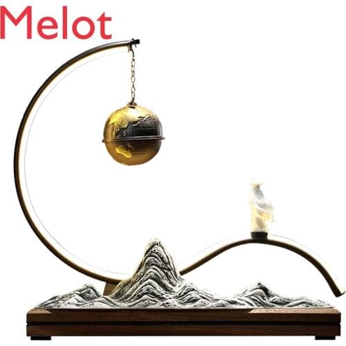 Creative Backflow Incense Burner Home Living Room Office Desk Surface Panel Decorations Sandalwood Incense Burner High-End
