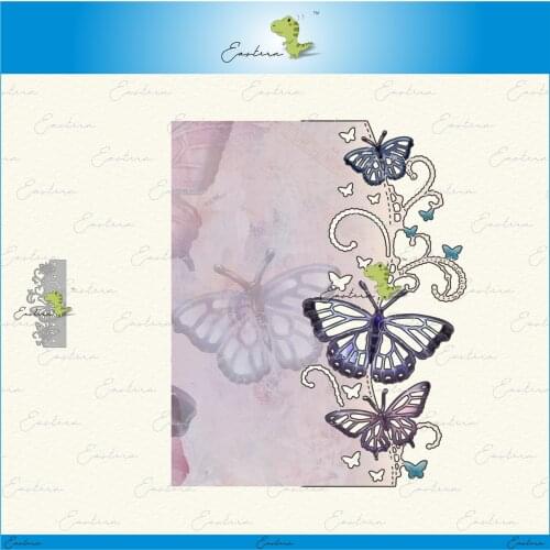 Butterfly edge metal cutting dies 2021 new diy die molds Scrapbooking Paper Making die cuts crafts