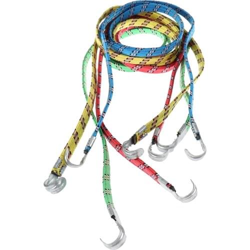 New Elastics Rubber Luggage Luggage Roof Rack Strap Fixed Band Hook Bicycle Accessories Rope Cord Hooks Bikes Rope Tie Bicycle