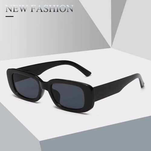 New Fashion Women Rectangle Vintage Sunglasses Brand Designer Retro Points Sun Glasses Lady Eyeglass Cat Eye Driver Goggles