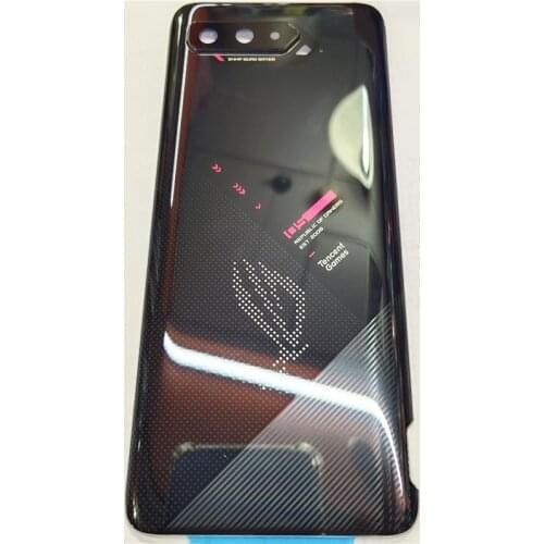 Original Best Back Battery Cover Housing Door Rear Case With Camera Glass Lens For Asus ROG Phone 5 ZS673KS I005DA Mobile Lid