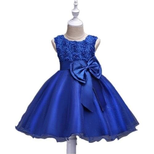 Princess Flower Girl Dress Christmas Tutu Dresses Wedding Birthday Party Kids Dresses For Girls Childrens Costume Prom Designs