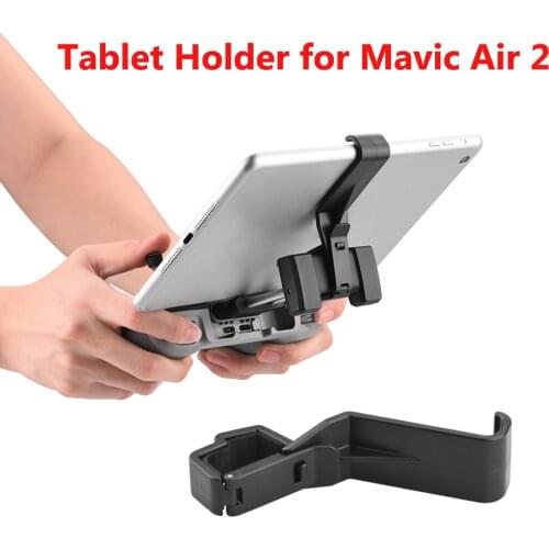 Extended Tablet Holder for DJI Mavic Air 2 Remote Control Quick Release Buckle Bracket Pad Clamp Clip for mavic air 2 Accessory