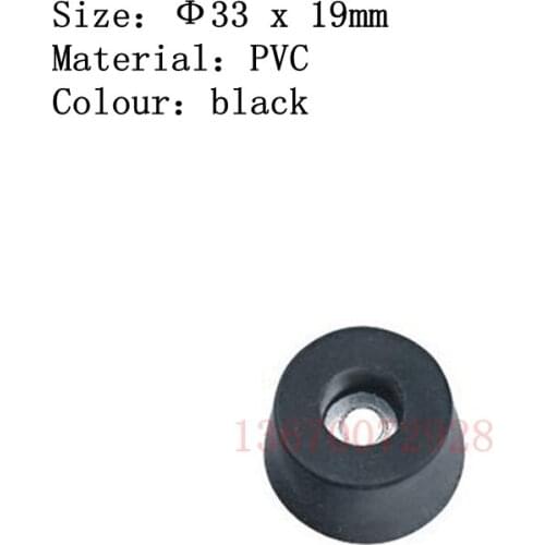 Rubber Feet for Speaker Cabinets and Flight Case 33X19MM NO.BZF