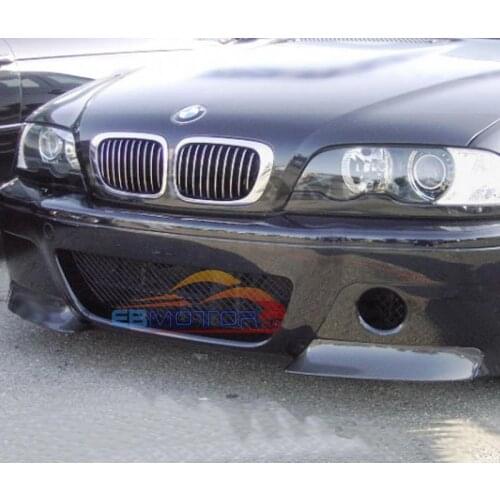 CSL Style FRONT BUMPER LIP SPLITTER For BMW 3-Series E46 M3 bumper 98-05 B011F