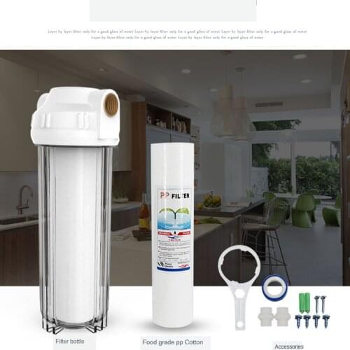 10 Inch Whole House Water Purifier Remove Rust Contaminant Sediment Pipe Pre-Filter Water Filter Front Purifier