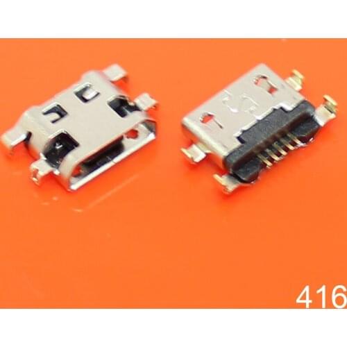 10PCS/Lot Micro USB Charge Port Charging Socket Jack Connector For Lenovo A708T S890 / For Alcatel 7040N For Huawei G7 G7-TL00