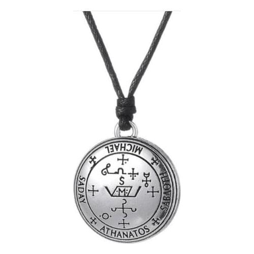 Archangel Michael Raphael Uriel Gabrie Talisman Angel Men Pendant&Necklace Women Chain Rope Portugal Vintage Jewelry