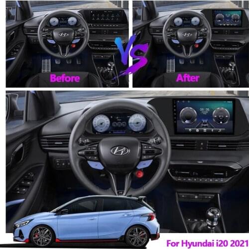 Autoradio 2DIN Android 10 Car Multimedia Tape Recorder Radio For Hyundai I20 2021 Video Player Stereo Touch Screen 128GB GPS