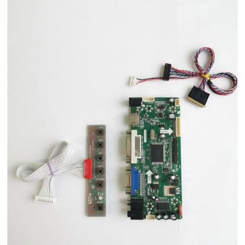 For BT140GW01 BT140GW04 WLED notebook 14" 1366*768 LVDS 40-Pin LCD screen VGA+DVI M.NT68676 monitor controller card DIY kit