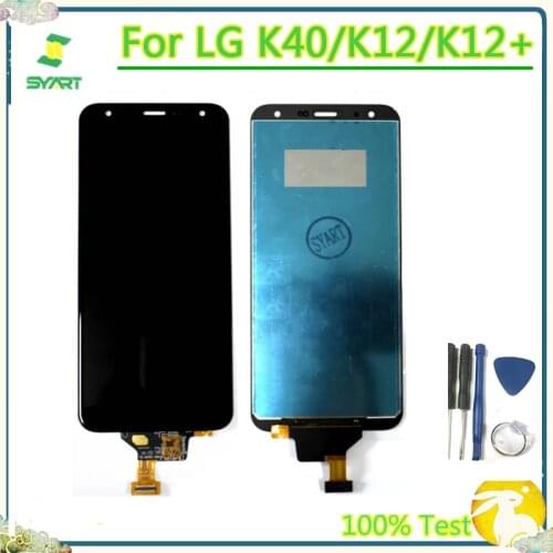 For LG K40 K12 K12 Plus LCD Display With Touch Screen Digitizer Assembly Display Repair Parts X420EM X420BMW X420EMW X420HM