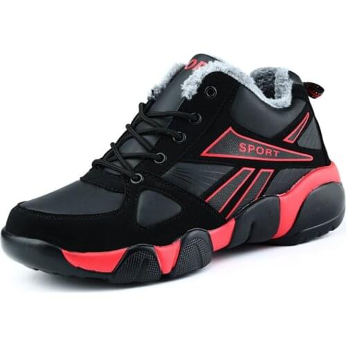 Hot Sale Basketball Shoes Comfortable Gym Training Boots Ankle Boots Outdoor winter Men Sneakers botas hombre Sport safety shoes