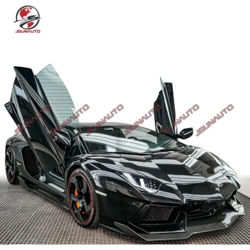 Carbon Fiber Body Kit For Lamborghini Aventador lp700 Revoz port Style Front Diffuser Rear Lips Side Skits Spoiler Auto Part