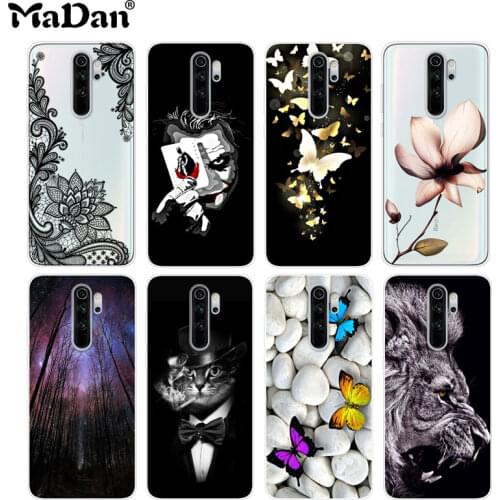 Cool Cover For Xiaomi Redmi Note 8 Pro Case Clear soft silicone Phone cases for Xiomi Xiaomi Mi Redmi Note 8 Note8 Cover Fundas