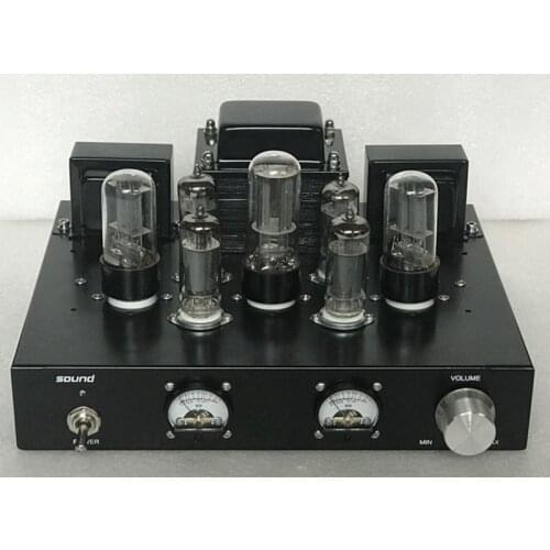 NEW Finished HiFi 5u4c 6H8C Push 6P1 Vacuum Tube Amplifier Class A Single-Ended Stereo Power Amp 6.8Wx2