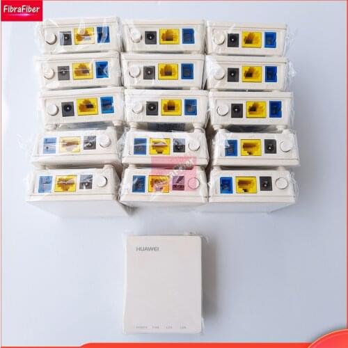 10pcs hua wei ont FTTH fiberhome onu modem Secondhand hg8310m hg8010H 1GE GPON EPON ONU ONT with English Version