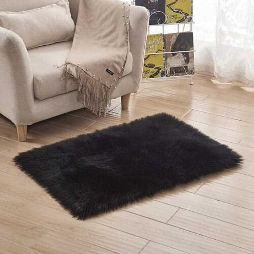 1 Pc New Soft Carpets Living Room Sofa Carpet Plush Carpets Bedroom Cover Mattress Xmas Door Window Rugs Carpets