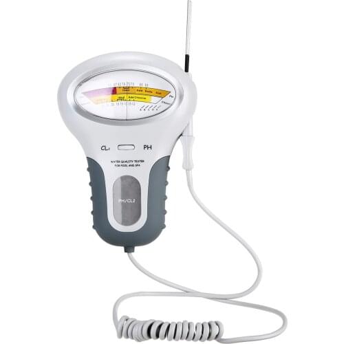 190x120mm Level Meters Spa Swimming Pools Checker PH/CL2 Water Quality Tester Measuring Tools 1 pcs