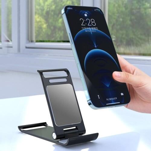 Portable Multi angle folding SmartphoneTablet Flexible Stand Desktop Holder For iPhone12 iPad Galaxy Xiaomi Huawei Oneplus Mount