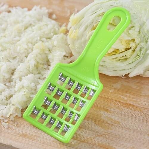Cabbage Filling Cutter Kitchen Vegetable Dumpling Stuffing Tools Manual Fruit Vegetable Grater Stainless Steel Tool