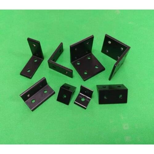 4 Holes 90 Degree Bracket Fastener 2020 2040 3030 3060 4040 4080 4545 4590 Angle Aluminum Connector Aluminum Profile Accessories