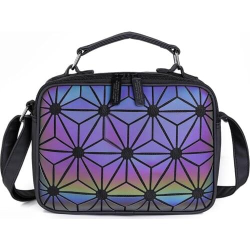 Women Small Shoulder Bags New Geometric Handbag Crossbody Waist Packs B100G