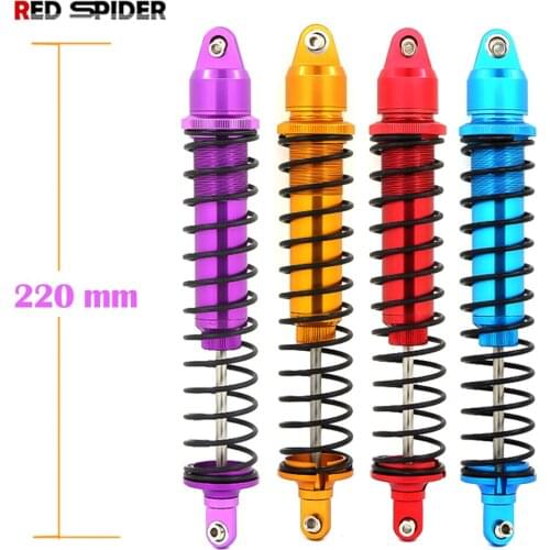 1 Pieces RC Car Upgrade Part Aluminum Alloy Oiled Shock Absorber(Al.) Traxxas TRA 7761 For 1/5 Scale Model X-MAXX Monster Truck