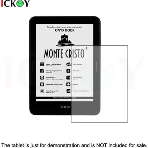 2pcs Matte/Clear LCD Screen Protector Cover Shield Film Skin for BOOX MONTE CRISTO 5 6 inch Accessories